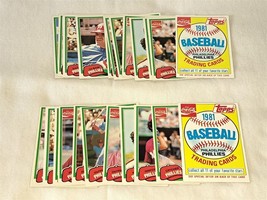 Lot of 2 1981 Topps Coca-Cola Philadelphia Phillies 12 Card Team Set [COMPLETE] - £12.61 GBP