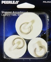 White Rubber Stoppers 3 Assortment small MEDium LARGE for Sink Peerless ... - $413.05 MXN