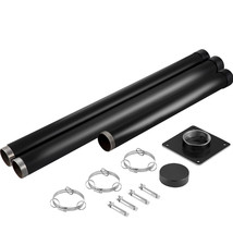 VEVOR Shade Sail Post Canopy Installation Pole/Pipe Kit 10 ft Sun Shade ... - $121.99