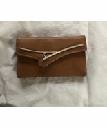 Aries key holder case leather brown snap closure vintage Mexico - $12.86