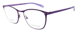 Calvin Klein CK5411 500 Unisex Eyeglasses Frames 51-19-140 Violet ITALY Read - £24.04 GBP