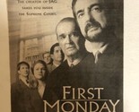 First Monday Vintage Tv Guide Print Ad Joe Mantegna James Garner TPA23 - £4.66 GBP