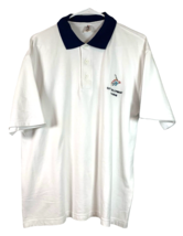 AJ Sports Golf Polo Shirt Mens Sz XL &quot;ICC Development Program&quot; Logo New ... - £13.49 GBP