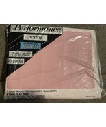 NOS Sealed Springs Performance Twilite TWIN No Iron Flat Sheet Pink USA ... - $384.29 MXN