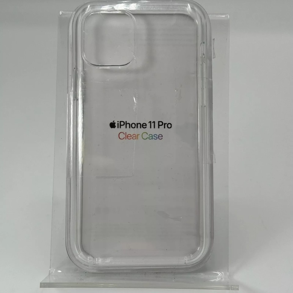 AUTHENTIC ORIGINAL APPLE IPHONE 11 PRO 5.8&quot; CASE MWYK2ZM/A CLEAR Transpa... - $10.86