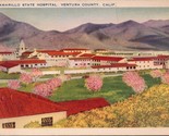 Camarillo State Hospital Ventura County CA Postcard PC577 - $4.99