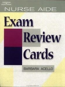 Nurse Aide Exam Review Cards (Test Preparation) Barbara Acello - $52.95