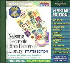 Nelson&#39;s Electronic Bible Reference Library: 3 Books Unlocked Anonymous - £9.20 GBP