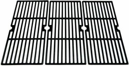 3 Cast Iron Cooking Grid Set for Char Broil Gas2Coal Grill Nexgrill 2 Bu... - £39.35 GBP