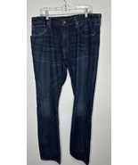 Polo Ralph Lauren Straight Leg Authentic Dungarees Blue Jeans Size 36X34 - $54.32 CAD