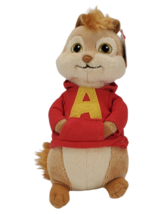 Ty Alvin and the Chipmunks Beanie Baby (7 Inch) Plush Toy with Tags - £18.97 GBP