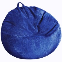3 Ft Bean Bag Chair Cover (No Filler) Stuffed Animal Storage Bean Bag Cover Pets - £47.14 GBP