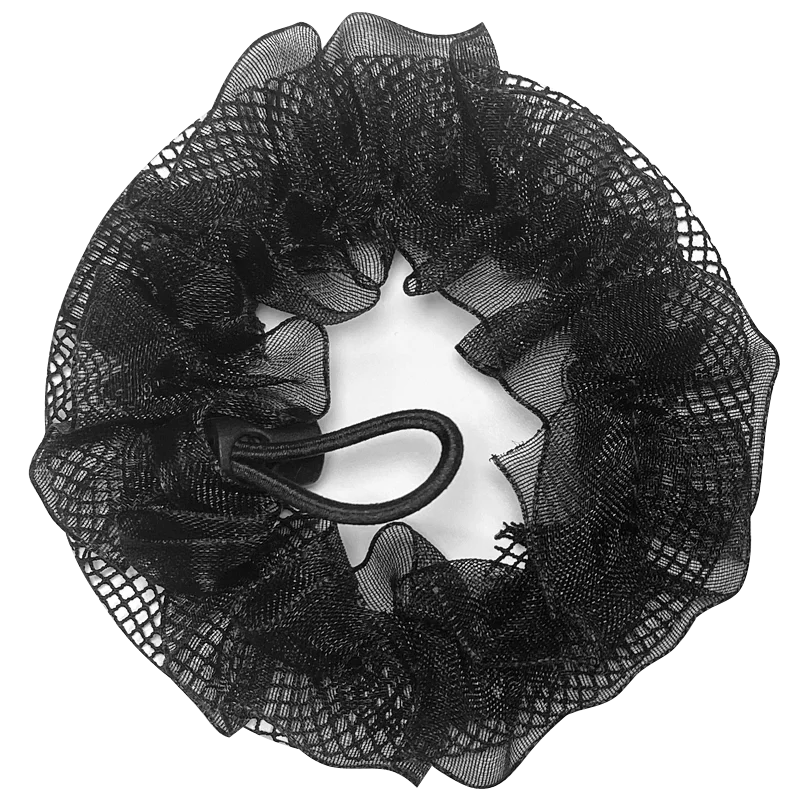 Play Hair Rope Hair Net Elastic Hairnet Black Hairdressing Kit Invisible Small M - £23.12 GBP