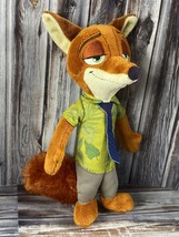 Disney Tomy Zootopia Plush - Red Fox - Nick Wilde - 11&quot; - £7.60 GBP