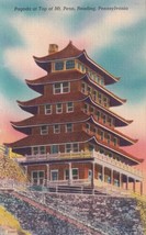 Reading PA Pennsylvania The Pagoda Postcard D57 - £2.27 GBP