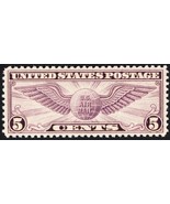 C16, Mint NH XF GEM 5¢ Wings - Beautiful Stamp! * Stuart Katz - $75.00