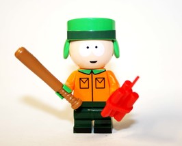 Minifigure Custom Toy Kyle Broflovski South Park Cartoon - £5.71 GBP