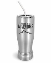 PixiDoodle I&#39;m Going on an Adventure - Mountain Climbing Vacation Insulated Coff - £26.92 GBP+