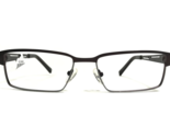 Alberto Romani Eyeglasses Frames AR 810 BR Gray Gunmetal Brown 52-16-145 - £44.94 GBP