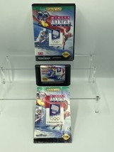 Winter Challenge (Sega Genesis, 1992) Complete w/ Manual CIB Tested + Working - £5.42 GBP