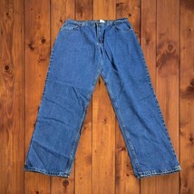 Deadstock NWT Vtg 90s Y2K Jordache Jeans 38x32 Baggy Blue Denim Relaxed Fit Mens - £39.56 GBP