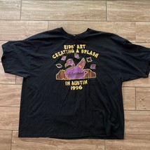 Vintage 90’s Austin Texas Kids Art Splash 3XL Shirt Single Stitch - $19.99