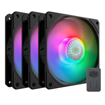 Sickleflow 120 V2 ARGB 3In1 Square Frame Fan, ARGB 3-Pin Customiz - $153.44