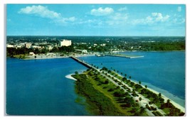 Aerial View of Clearwater Florida Unused Postcard - £40.62 GBP
