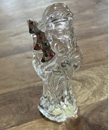 Lenex Pava Jewels Santa Figurine Full Lead Crystal Silvertone Tree Jewel... - €29,91 EUR