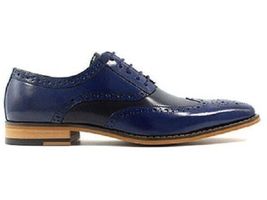 Stacy Adams Tinsley Wingtip Oxford Mens Shoes Cobalt Multi  Lace Up 25092-468 image 3