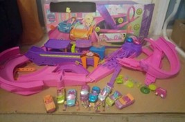 Polly Pocket Race To The Mall Incomplete Parts Only Plus Car Lot - £38.67 GBP