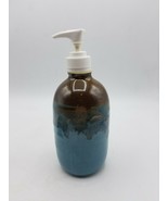 Neher Soap Lotion Pump Dispenser - Hand Crafted - Ocean Tide - signed - £5.37 GBP