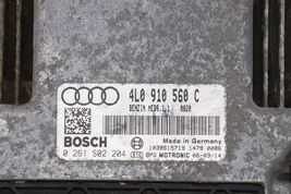 Audi ECM ECU PCM Engine Control Module Computer Unit 4L0910560C image 2
