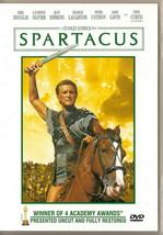 SPARTACUS Kirk Douglas Laurence Olivier Jean Simmons Tony Curtis R2 DVD - £7.86 GBP