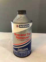 Vintage Nissan Bug and Tar Remover Cone Top Can Auto Advertising - $15.00