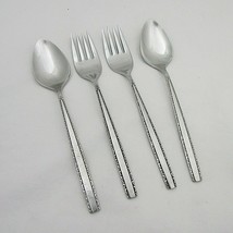 4 pc. Oneida Community stainless Via Roma pattern forks &amp; spoons - £7.68 GBP