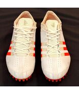 Adidas Adizero Prime SP Sprint Track Spikes Men&#39;s 11 White/Solar Red-Orn... - $85.00