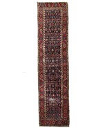 Handmade antique Oriental runner 3.2&#39; x 12.3&#39; (97cm x 375cm) 1880s - 1B683 - $8,107.46 CAD