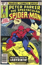 The Spectacular Spider-Man Comic Book #35 Marvel 1979 VERY GOOD+ - $2.25