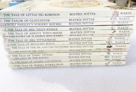 LOT OF 15 The Tale of Benjamin Bunny, Squirrel..by Beatrix Potter, Hardcover, VG - £20.82 GBP