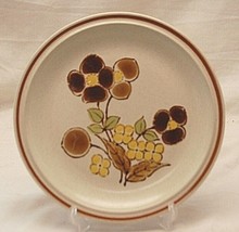 Hearthside Stoneware Salad Plate Foliagetime Floral Expressions Japan Vintage - £15.50 GBP
