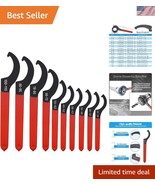 Comprehensive 10pcs Coilover Wrench Set with Rubber Grip - High-Quality ... - $773.11 MXN