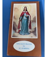 Nine Days Prayer To St Dympha Franciscan Mission Mount Vernon NY - $9.38