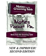 NEW&amp;IMPROV​ED Pocket Pal Notes from the Grooming Table-Groomer how-to BO... - $56.12 CAD
