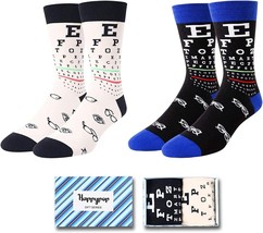 Novelty Socks For Men Bowling Golf American Flag Socks Doctor Nurse Optometry Mu - £23.15 GBP