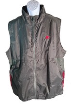 STARTER Vintage Men&#39;s Large Nylon/ Polyester Vest Gray - $376.00 MXN