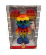 Disney Rainbow Mickey Mouse Plush Year Of The Mouse June 2020 Pride NEW - €43,01 EUR