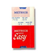 Metrics Made Easy Slide Rule Converter Ferno Washington Vintage Nelson T... - $15.99