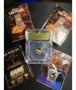 GOLD NUGGET - 4.13 g SOLID GOLD NUGGET IN IGC SLAB AND 20 g OF VEGAS SIL... - €678,89 EUR