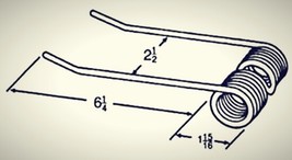(5) 700714459 IH-2D Fits International 8440 Hesston 514 Baler Pick-Up To... - $33.24